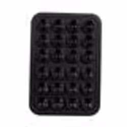 INF Support de téléphone à ventouse en silicone Le noir