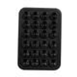 INF Support de téléphone à ventouse en silicone Le noir
