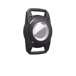 Coque étanche pour Apple AirTag - INF - Collier de chien - Noir - Grand