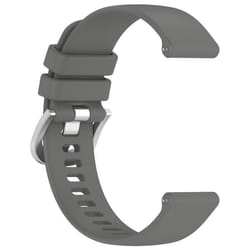 INF Bracelet de montre en silicone 18 mm pour Huawei Watch GT 4 41 mmGarmin Venu 3S Gris