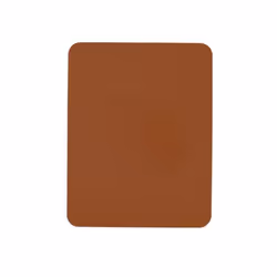 INF Tapis de souris en cuir élégant Marron M