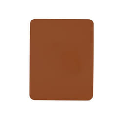 INF Tapis de souris en cuir élégant Marron M