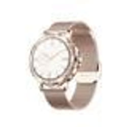 INF Montre intelligente avec fréquence cardiaque podomètre calories étanche IP67 Or rose