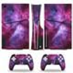 Protection de peau - INF - Skin Stick - PS5 Slim - Violet - Design de dessin animé