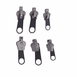 Kit de réparation de fermeture éclair - INF - Fix A Zipper - 6 tirettes - Universel - Noir