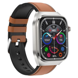 INF Montre intelligente ECG fréquence cardiaque tension artérielle sommeil Marron