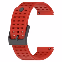 Bracelet de montre - INF - Suunto Vertical/9 Peak/9 Peak Pro/5 Peak - Silicone - Rouge - Sportif
