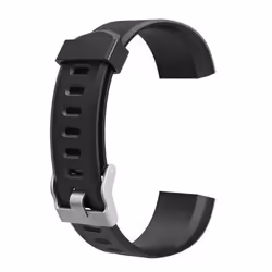 Bracelet de montre - INF - ID115PLUS HR/ID115PLUS - Acier inoxydable - Noir - Sportif