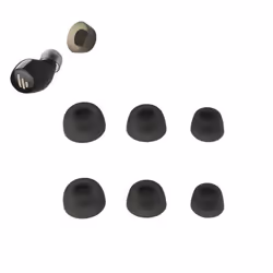 Bouchons doreilles en silicone pour Jabra Elite 75t/ 65t/ Active/Sport - INF - Gris