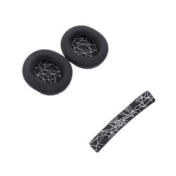 Oreillettes de remplacement - INF - Arctis 1/3/5/7/9X/PRO - Noir - Filaire - Sur-oreille