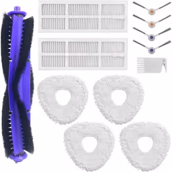 Accessoires pour robot de nettoyage - INF - Narwal Freo - Kit complet - Brosse principale - 4 vadrouilles