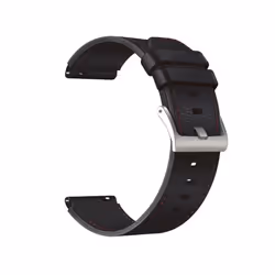 Bracelet de montre en cuir PU pour Huawei Watch GT4 45mm 22mm/Watch Pro/GT2 Pro - INF - Rouge