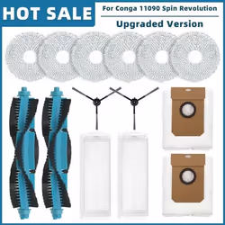 INF Accessoires pour aspirateur robot Cecotec Conga 11090 Spin Revolution