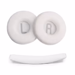 INF Coussinets doreille et coussin darceau JBL T450/T500 BT Tune600 510BT JR300 Blanc