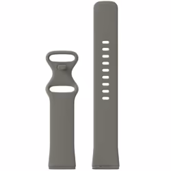 INF Bracelet de montre en silicone pour Fitbit Versa4/Fitbit Sense2/Fitbit Versa3/Fitbit Sense Gris S