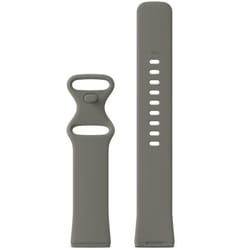 INF Bracelet de montre en silicone pour Fitbit Versa4/Fitbit Sense2/Fitbit Versa3/Fitbit Sense Gris S
