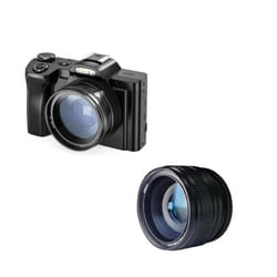 INF Appareil photo numérique 4K 48MP CMOS zoom 16x retardateur