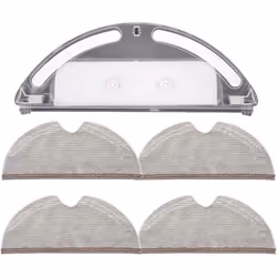 Kit daccessoires - INF - Roborock S5 S50 S51 S55 S6 - Réservoir deau - Chiffon de nettoyage - Haute qualité
