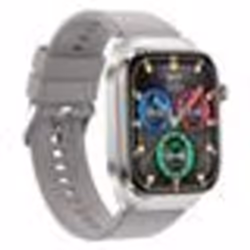 INF Montre intelligente avec ECG fréquence cardiaque tension artérielle sommeil podomètre Gris