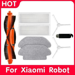 Kit daccessoires pour aspirateur robot Xiaomi S10 S12 - INF - 8 pièces - Gris