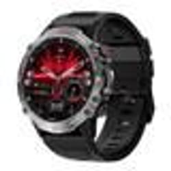 Montre intelligente - INF - Montre de sport - Étanche 10 Atm - Suivi fréquence cardiaque - Noir