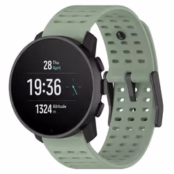 Bracelet de montre en silicone pour Suunto Vertical/9 Peak/9 Peak Pro/5 Peak Arbre - INF - Noir