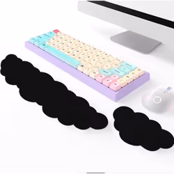 Repose-poignet - INF - Nuage doux - Mousse à mémoire de forme - Accessoire bureau - Confort optimal