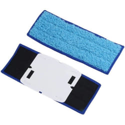 Tampons de nettoyage lavables pour robot laveur Braava jet 240/241 - INF - Lot de 2 - Bleu