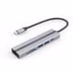 INF Hub USB-C 6-en-1 avec HDMI 4K ports USB 3.0/2.0 lecteur de carte SD/TF