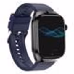 INF Montre intelligente avec ECG fréquence cardiaque tension artérielle sommeil podomètre Bleu