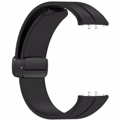 INF Bracelet de montre avec fermeture magnétique pour Samsung Galaxy Fit 3 Le noir