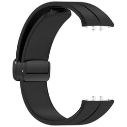 INF Bracelet de montre avec fermeture magnétique pour Samsung Galaxy Fit 3 Le noir