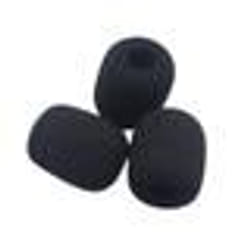 INF Paquet de 6 mini housses de microphone