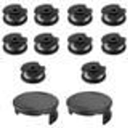 INF Bobines de coupe-herbe avec capuchon de protection pour Bosch Easy GrassCut 18-230