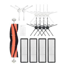Accessoires pour aspirateur robot - INF - Xiaomi Mijia 1C/F9 - 16 pièces - Compatible IdO - Nettoyage efficace