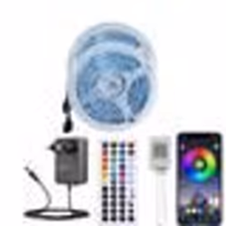 INF Bande lumineuse LED 20 m avec contrôleur Bluetooth lumières LED RVB 24 V 5050