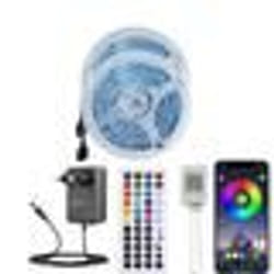 INF Bande lumineuse LED 20 m avec contrôleur Bluetooth lumières LED RVB 24 V 5050