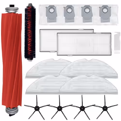 Accessoires pour Robot Aspirateur - INF - Kit de pièces détachées - Brosses Filtres HEPA Sacs daspirateur