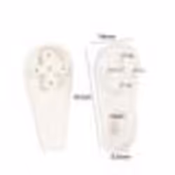Crochets muraux - INF - Cintres pour tableaux - Blanc - 5x2x0.95 cm - Design contemporain
