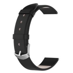 INF Bracelet de montre en cuir pour Garmin Lily 2 Le noir
