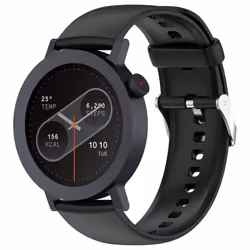 Bracelet de montre en silicone pour CMF Watch Pro 2 Le noir