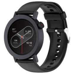 Bracelet de montre en silicone pour CMF Watch Pro 2 Le noir