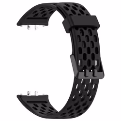 Bracelet de montre - INF - Samsung Galaxy Fit3 - Silicone - Boucle magnétique - Noir