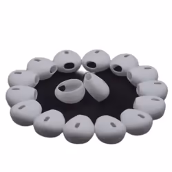 Embouts de rechange en silicone - INF - 10 paires - Blanc - Écouteurs intra-auriculaires - Confort maximal