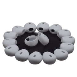 Embouts de rechange en silicone - INF - 10 paires - Blanc - Écouteurs intra-auriculaires - Confort maximal