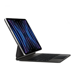 Étui de protection - INF - iPad Pro 13 M4 2024 - Clavier Bluetooth - Protection contre chocs - Noir