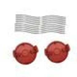 Bobines de fil pour coupe-herbe Bosch AFS 23-37 - INF - Pièces de rechange - Rouge
