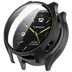 Étui de protection - INF - Xiaomi Mi Watch 2 - Noir - PC et verre trempé - Protection complète