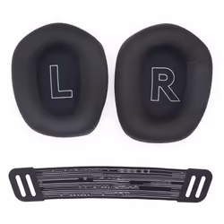 INF Coussinets doreille et bandeau de remplacement pour Logitech G733 Le noir