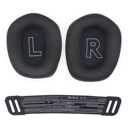INF Coussinets doreille et bandeau de remplacement pour Logitech G733 Le noir